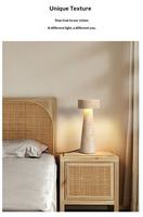 Lampe de table électrique en pierre de travertin de luxe moderne, best-seller, pour la décoration de la maison