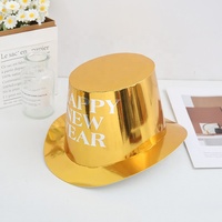 Chapeau de papier adulte SOLPOP 2027 personnalisé pour le réveillon du Nouvel An, décoration de fête de haute qualité, chapeau magique de Lincoln pour les fêtes