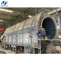 Ligne de production continue de biocarbone à partir de bois/coquilles de noix de coco/balles de riz - Machine de pyrolyse de biochar pour crédits carbone