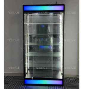 Оптовая продажа, самая дешевая Заводская стеклянная витрина, выставочные витрины, витрины для дымовых сигарет - Product Image 4