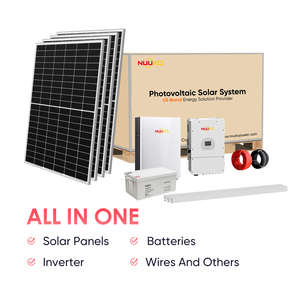 Sistema de Energía Solar Completo para el Hogar de 1kw a 30kw, Sistema de Almacenamiento de Energía con Batería de Litio Life04, Sistema Solar Híbrido para el Hogar con MPPT - Product Image 2