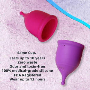 Oem dịch vụ kinh nguyệt Cup cho thanh thiếu niên & người mới bắt đầu siêu mềm Silicone tái sử dụng thời gian cup - Product Image 3