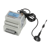 Acrel Medidor de Energía Inalámbrico, Dispositivo de Monitoreo Inteligente de Energía IoT, Compatible con 4G, Wifi, Lora, Comprobación de Datos por Aplicación y RS485, 1 Unidad
