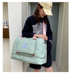Bolsa Deportiva Plegable, Bolsa de Viaje Portátil de Gran Capacidad, con Logotipo Personalizado, Regalo Promocional, Bolsas de Fitness D-028 - Product Image 2