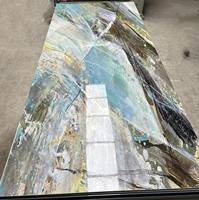 Panneau mural en PVC de 2 mm et 3 mm, design professionnel pour intérieur, feuille de marbre PVC UV, panneau mural pour téléviseur, panneau UV