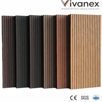 Baldosas de Madera Compuesta Vivanex Antideslizantes, Impermeables, Ecológicas, con Diseño Moderno para Jardines, Patios y Balcones