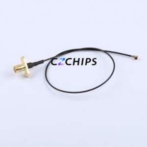 KH-FL2SMAK-IPEX-RG1.13-B250 RF Cable RF SMA-K to IPEX 25cm 1 gen - Product Image 1