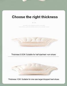 スニーカー用パッチヒールパッド ヒールステッカーインサート 靴用ヒールプロテクター サイズ調整可能 痛み緩和 耐摩耗性インソール - Product Image 6