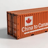 Service de boîte d'expédition porte à porte de la Chine vers les entrepôts américains et canadiens