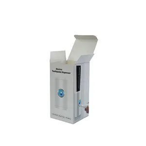 Boîtes en papier personnalisées emballage brosse à dents électrique et dentifrice accessoires cosmétiques électroniques emballage en carton blanc
