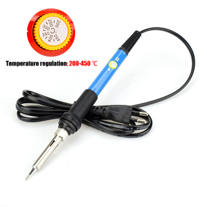 220V/110V 60W <strong>Electrical</strong> <strong>Soldering</strong> Iron Rework Welding Gun Tool Adjustable Temperature <strong>Soldering</strong> Iron for <strong>Soldering</strong> and Repair - Product Image 1