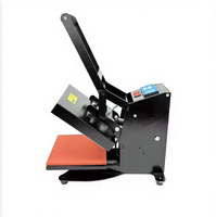 Petite machine de transfert thermique pour l'impression d'étiquettes de vêtements et de colliers, modèle 15*15, garantie 1 an