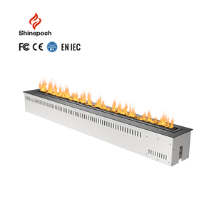 Cheminée électrique à flamme réelle, best-seller moderne, avec flamme réglable, au <span class=keywords><strong>bio</strong></span>éthanol, pour salon et villa - Product Image 3