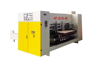 High speed 2000 type single-piece nail box machine/Siemens servo drive/Factory supplier corrugated box making machine