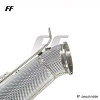 Downpipe B58 OPF/GPF pour BMW G01 G02 X3 X4 M40i 4,5 pouces
