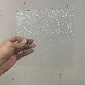 Handmade DIY Modern Transparent <b>Square</b> Rectangle Hanging Glass Ornaments Crystal Suncatchers Christmas Handpainted Deco - Product Image 4