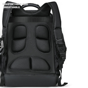 Sac à dos de réparation pour électricien de grande capacité, sac multifonctionnel à fermeture éclair pour hommes, sac à usage spécial, design spécial - Product Image 4