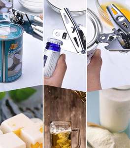 Apriscatole manuale di alta qualità in acciaio inossidabile apriscatole pesanti - Product Image 6