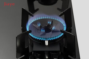 Venta al por mayor caliente-Venta de 5 quemadores de vidrio templado plegable encimera de gas Flip quemador incorporado estufa de gas de vidrio encimera de gas - Product Image 4
