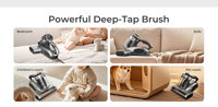 Aspirateur de lit portable 2026 amélioré avec une puissante aspiration de 14KPa pour matelas, draps, oreillers et canapés
