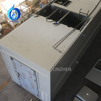 Containergebaseerd afvalwaterzuiveringssysteem, compacte uitvoering, rioolwaterzuiveringsinstallatie voor fruit- en groentewasafval