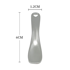 Cuchara de aleación de zinc para masaje facial y crema para ojos - Herramienta metálica bicolor para el cuidado de la piel, adecuada para aplicar crema para ojos y mezclar esencias. - Product Image 2