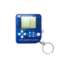Console de jeu portable miniature couleur macaron, porte-clés nostalgique, jouet créatif pour enfants, cadeau de fête