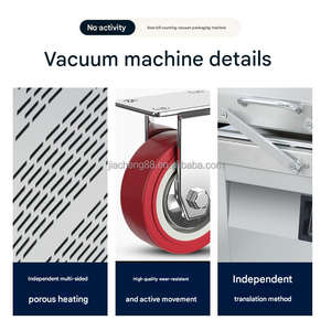 เครื่องบรรจุสุญญากาศสองช่องเครื่องบรรจุผลไม้เครื่องปิดผนึกสูญญากาศถาดสุญญากาศ - Product Image 2