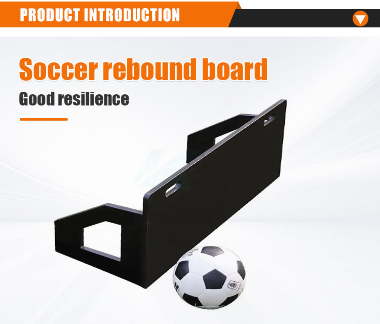 ZSPE耐衝撃性プラスチックHDPEサッカーリバウンダーボードフットボール