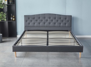 Meubles confortables pour la maison, ensemble de meubles de chambre à coucher, lit double extra large - Product Image 4