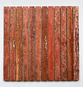 Bán buôn dải đá cẩm thạch khảm đá cẩm thạch tự nhiên Bảng điều khiển tường phòng tắm nhà bếp trang trí Kit Kat gạch Nhiều màu khảm đá cẩm thạch - Product Image 2