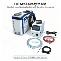 CE FDA FCC 4-en-1 1500W 2000W 3000W Soudeuse, découpeuse et nettoyeur laser portatif à refroidissement par eau pour le soudage, le nettoyage et la découpe des métaux