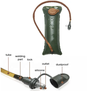 Chiến thuật túi Nước 3L hydrat hóa gói hồ chứa nước bàng quang Daypack Lạc Đà Ba lô hydrat hóa gói với nước bàng quang - Product Image 3