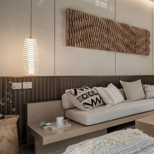 Designer New Model Bedroom Bedside Pendant Lamp Marble Body <b>Led</b> <b>Light</b> Cylindrical White Single Head Mounted Decorative - Product Image 1