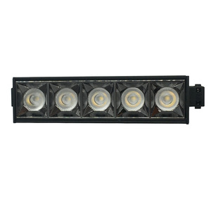 Luminaria LED Rectangular Antideslumbrante <span class=keywords><strong>con</strong></span> Rejilla, Cabezal de Lámpara Decorativo para Interiores, Luces Lineales de Techo <span class=keywords><strong>con</strong></span> Certificación CE - Product Image 3