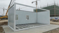 Rumah Kontainer Mini Modern Berkualitas Unggul, Dapat Diperluas, Paket Lengkap, Rumah Kantor Modular Mewah dengan Garansi