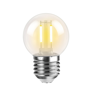 G45 E26 Edison <span class=keywords><strong>Led</strong></span> <span class=keywords><strong>Filament</strong></span> Globe Bulb 120V 2700K ánh sáng trắng ấm 550LM cho trong nhà ngoài trời kỳ nghỉ trang trí nội thất - Product Image 3