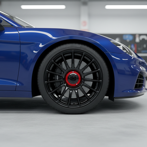 Rines Negros de Aleación de 17 Pulgadas 4X100 para MINI R50 R55 R52 R53 R56 R57 LM EVO, Rines para Automóviles de Pasajeros 4x114.3 - Product Image 6