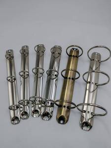 YXQ 6 Ring <strong>Binder</strong> Mechanism Board <strong>Clip</strong> Nickel Plated Brass Metal Organizer <strong>Binder</strong> <strong>Clip</strong> for Stationery Use Made in China - Product Image 2