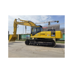รถขุดตีนตะขาบ Komatsu PC400-8 มือสอง ขนาด 40 ตัน สำหรับงานหนัก พร้อมปั๊มไฮดรอลิก PLC เครื่องยนต์ มอเตอร์ เกียร์บ็อกซ์ และเกียร์ ของแท้จากญี่ปุ่น - Product Image 1