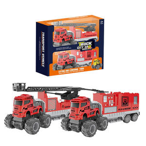LEZA BABY Vente en gros, <span class=keywords><strong>camion</strong></span> échelle aérienne + <span class=keywords><strong>camion</strong></span> de pompiers, jouets de <span class=keywords><strong>pompier</strong></span>, jouets à bas prix <span class=keywords><strong>pour</strong></span> enfants, modèles de voitures jouets - Product Image 1