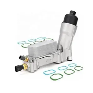 5184294ae/68105583af Aluminium Motorölkühlgerät mit Ölfiltergehäuse Adapter für Chrysler 200 300 Durango Wrangler 3,6 L V6