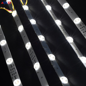 Customizable CCT LED Bar 10W DC24V IP67 178° 6-20cm <b>Light</b> Box Backlight with Lattice Shutter Design - Product Image 1