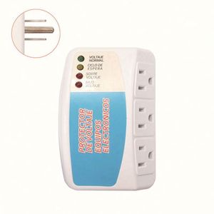 Protector de Voltaje de Alta Calidad con 3 Tomas de Corriente de 120V, Estilo Americano, para Refrigerador Doméstico - Product Image 1