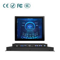 PC con Pantalla Táctil Capacitiva Impermeable IP65 Todo en Uno, Panel PC Industrial, Computadora Industrial con Pantalla Táctil