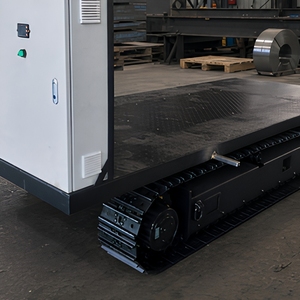 Châssis à chenilles électrique en acier, capacité de charge 4 tonnes, 48V, robuste, OEM, vente en gros, usine, logistique, sur mesure - Product Image 6