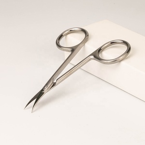 Forbici professionali curve in acciaio inossidabile <span class=keywords><strong>per</strong></span> <span class=keywords><strong>cuticole</strong></span>, tipo Inrown, affilate, <span class=keywords><strong>per</strong></span> salone di bellezza - Product Image 5