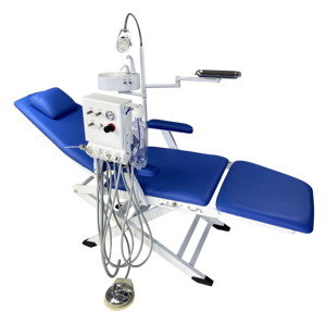 Cadeira Odontológica Montada na Parede com Cuspideira, Lâmpada e Bandeja, Equipamento Clínico Portátil, Dobrável, Seguro e Personalizável - Product Image 3