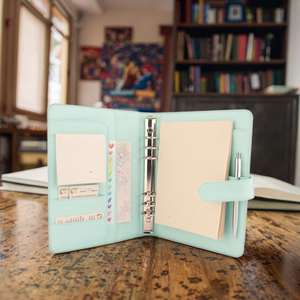 Bellissimo Agenda Matrimoniale Personalizzata A5 in Pelle con Copertina in PU Disponibile con Copertina Rigida o Morbida Stampa Personalizzata Rilegatura a Fogli Mobili - Product Image 4