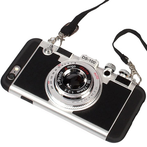 Retro Macchina Fotografica della Cassa Del Telefono per il iPhone 13 12 11 Pro 11 Pro Max 3D Cross-Corpo Vintage Casse Del Telefono per il iPhone 7 8 <span class=keywords><strong>SE</strong></span> <span class=keywords><strong>2020</strong></span> di Copertura - Product Image 1